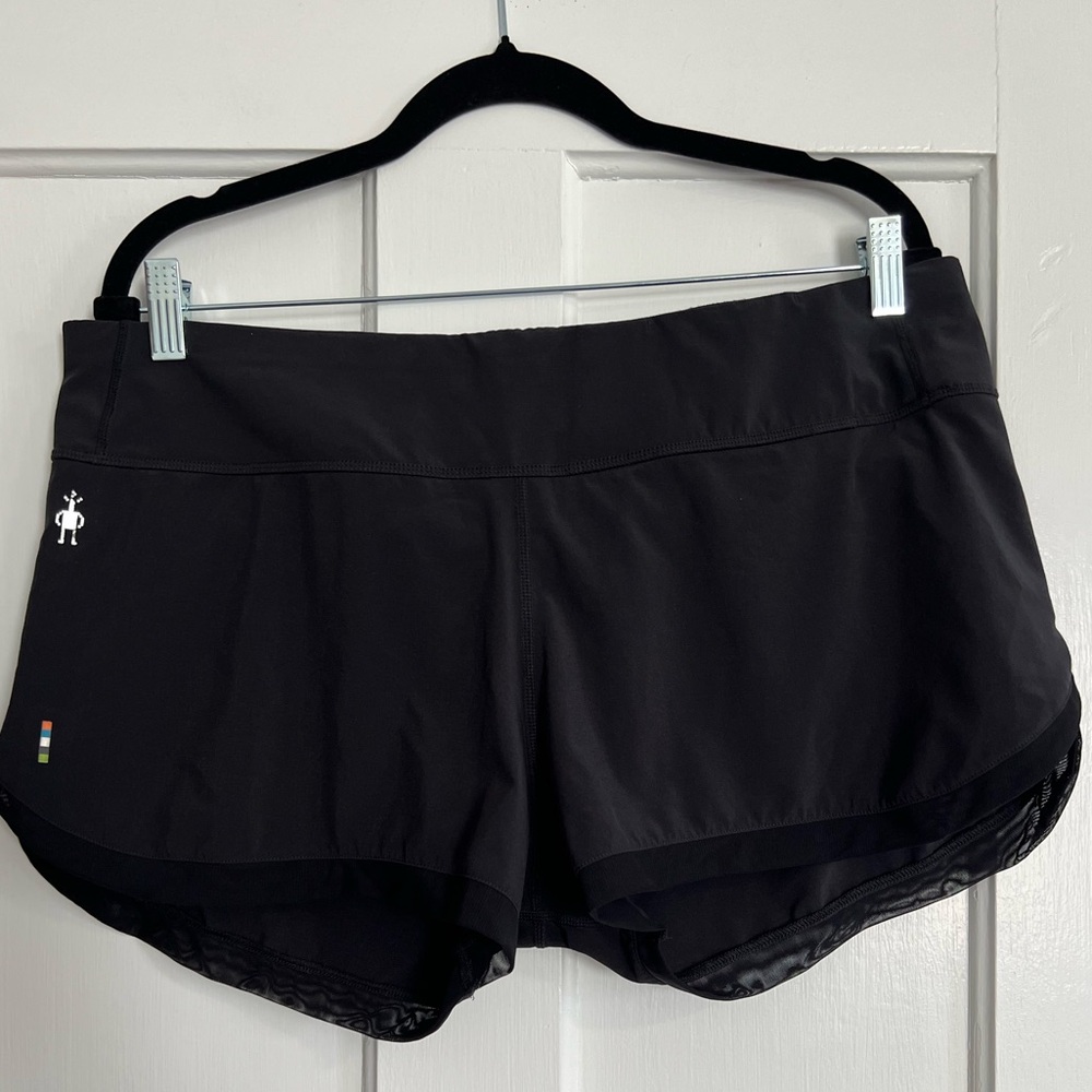 Smartwool Women's Black Athletic Shorts Large